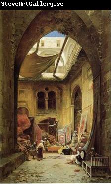unknow artist Arab or Arabic people and life. Orientalism oil paintings  430